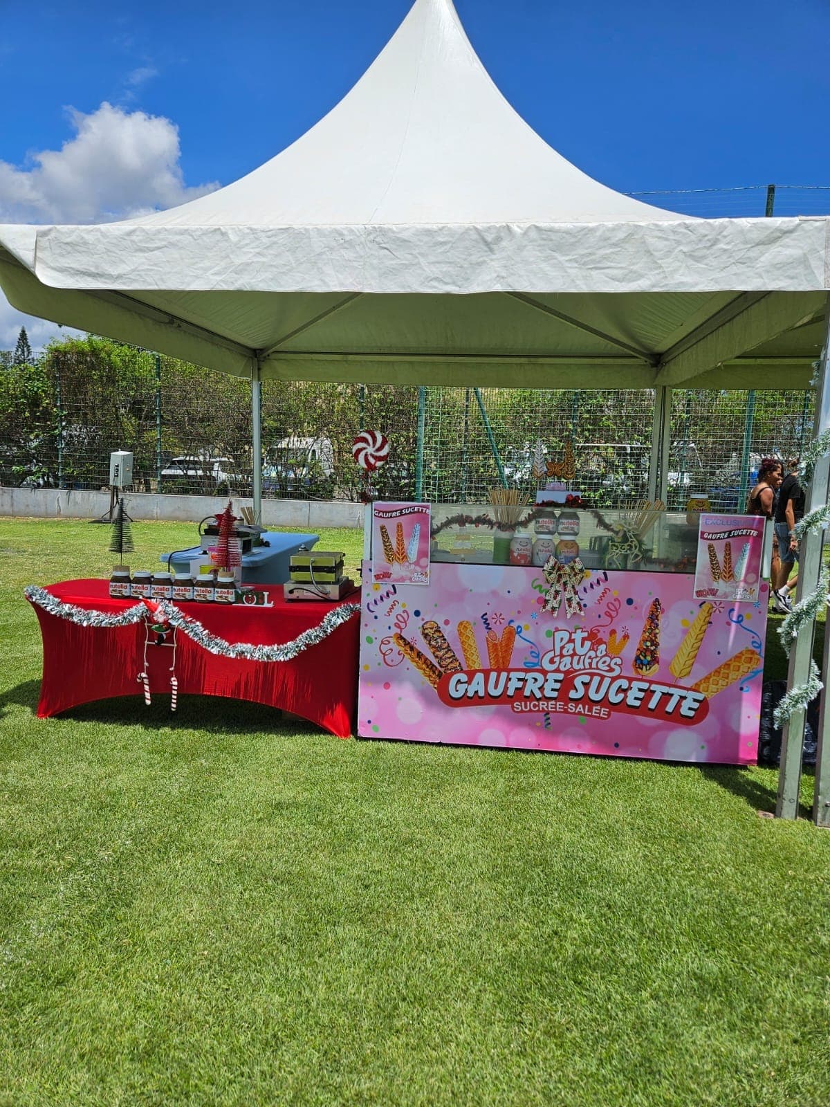 Stand Pat à Gaufres pour anniversaires